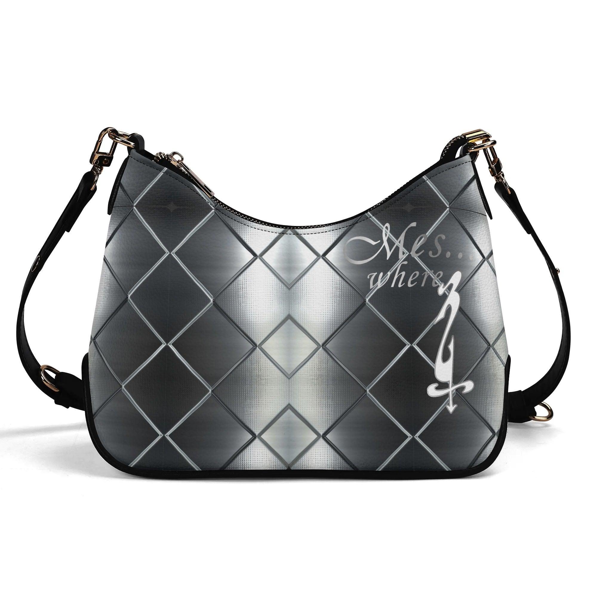 Women's Shoulder Bag With Chain Decoration - MES...Where