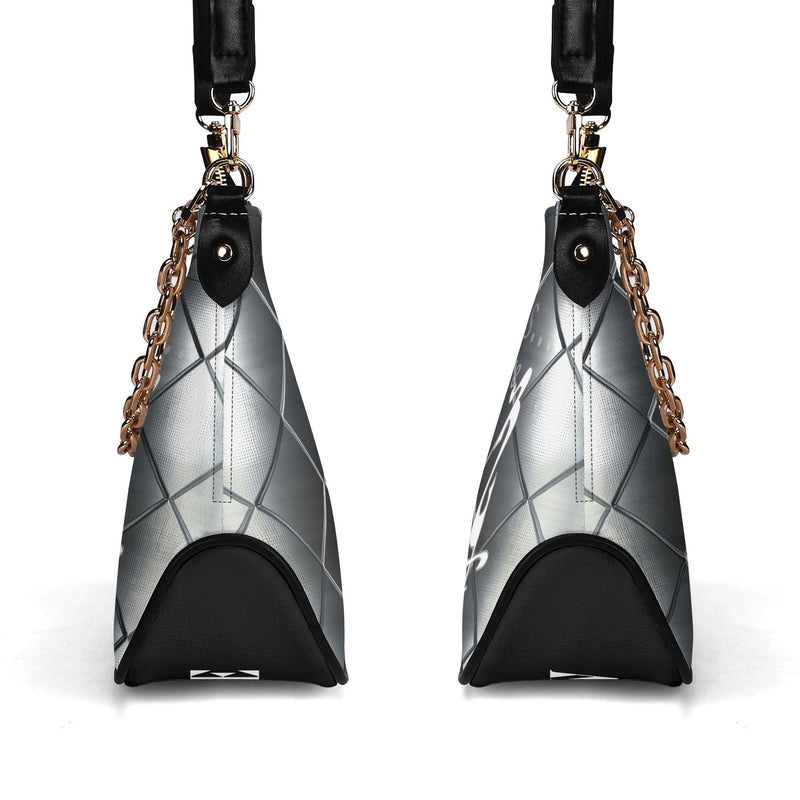 Women's Shoulder Bag With Chain Decoration