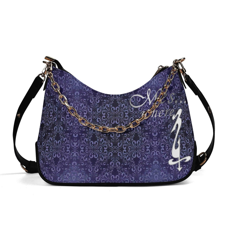 Women's Shoulder Bag With Chain Decoration