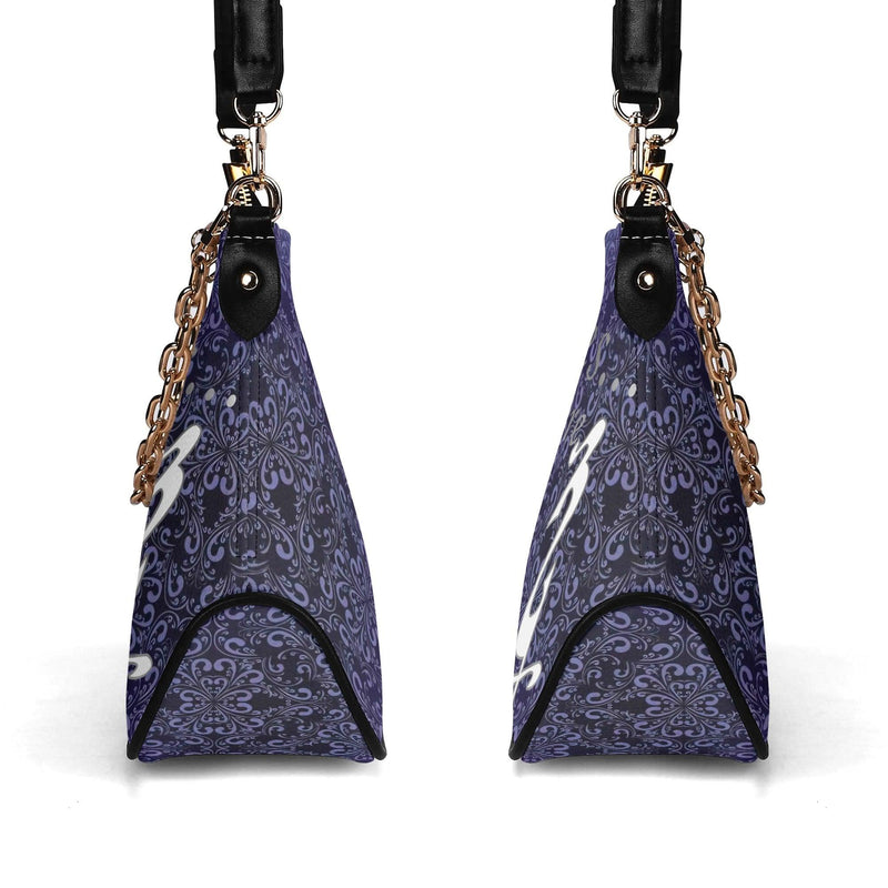 Women's Shoulder Bag With Chain Decoration