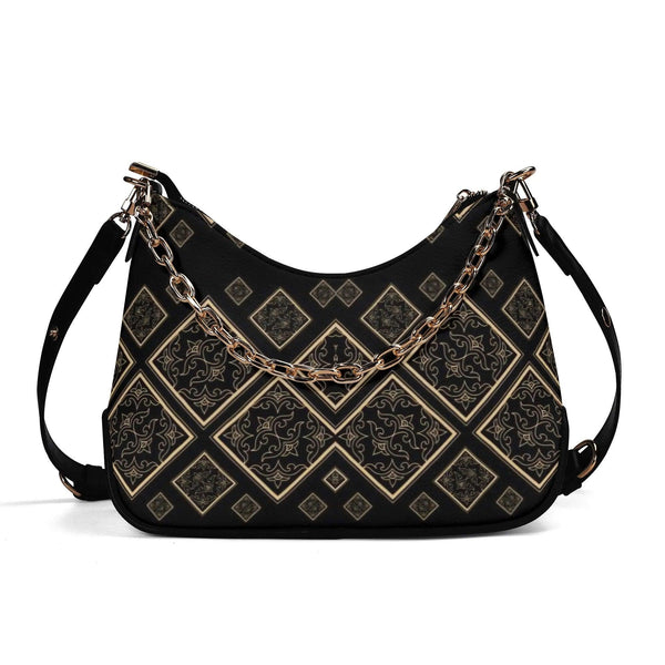 Women's Shoulder Bag With Chain Decoration