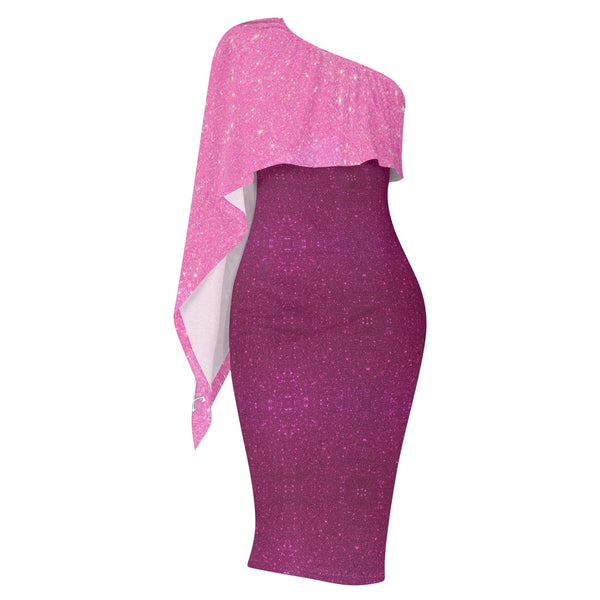 Women's Long Sleeve One Shoulder Party/Evening Dress