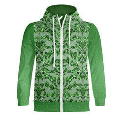 Women's Full Zip Turtleneck Hoodie Streetwear