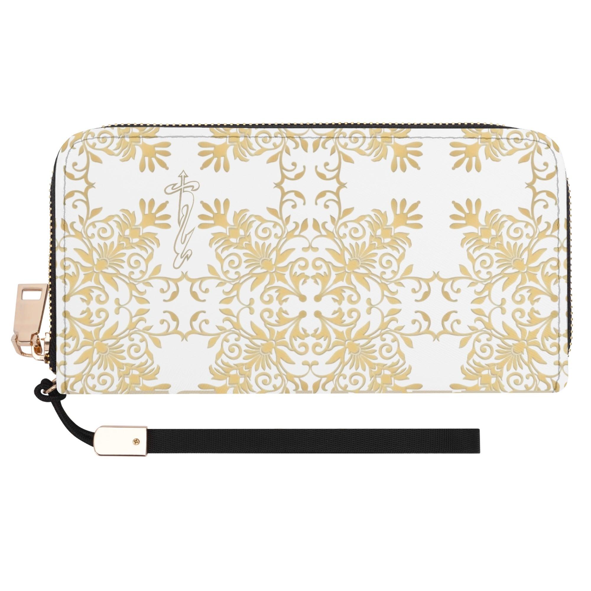 Clutch Leather Zipper Wallet - MES...Where