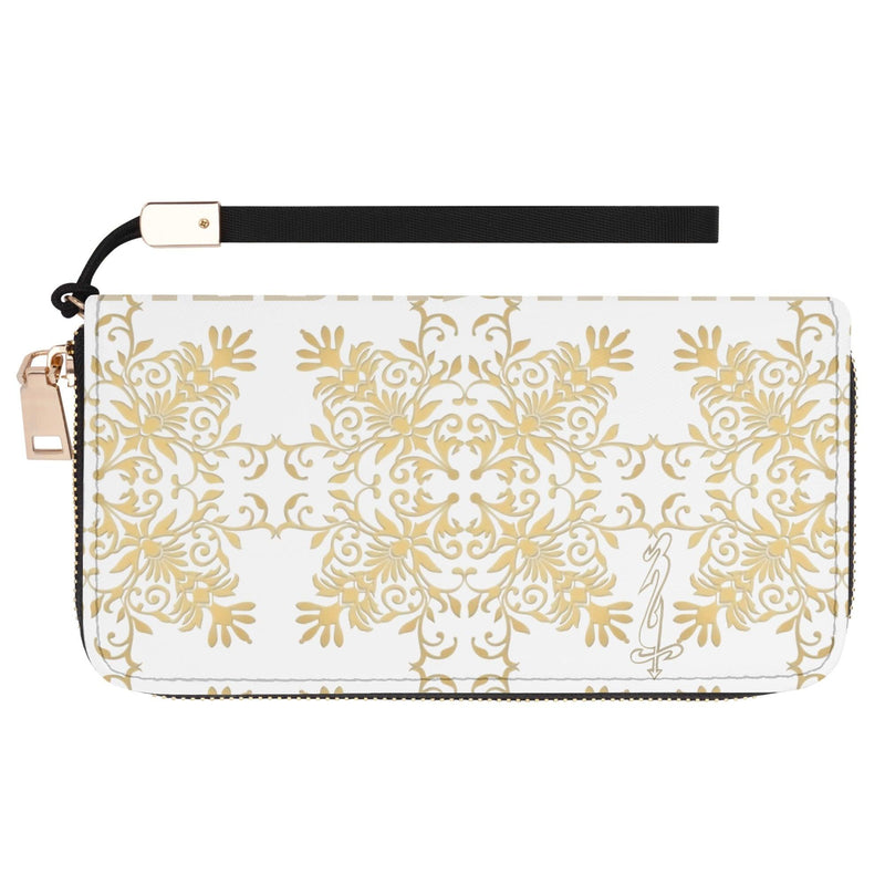 Clutch Leather Zipper Wallet
