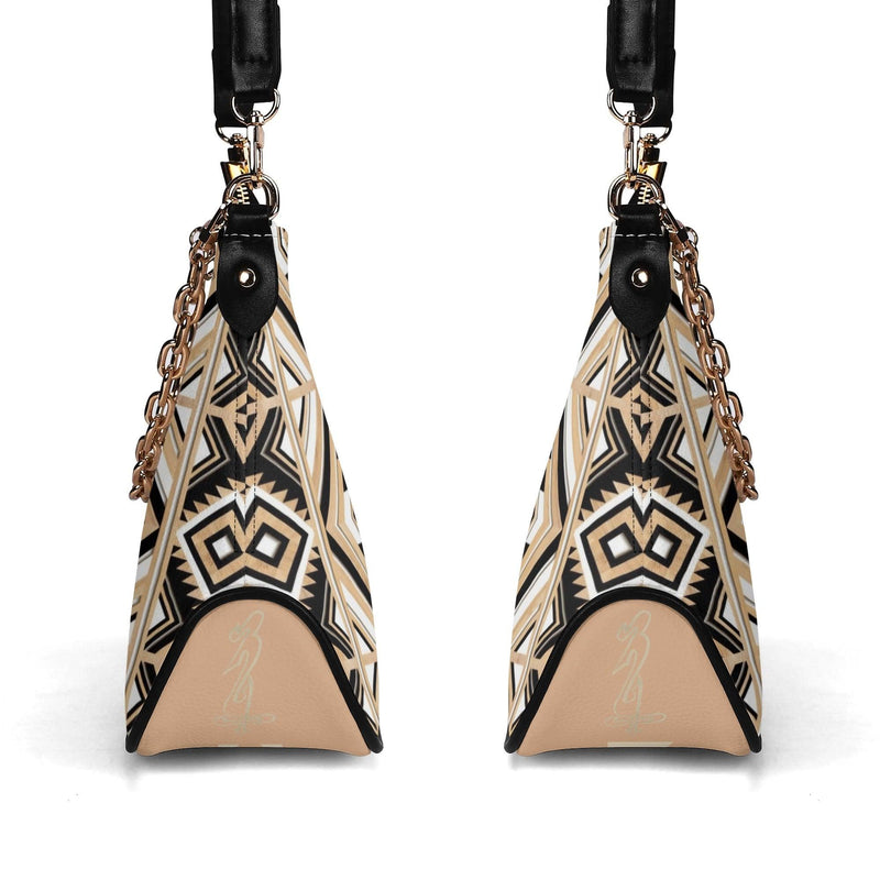 Women's Shoulder Bag With Chain Decoration
