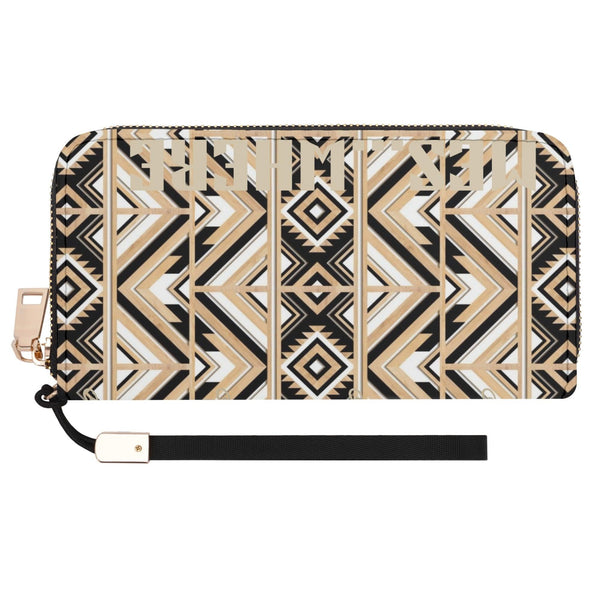 Clutch Leather Zipper Wallet