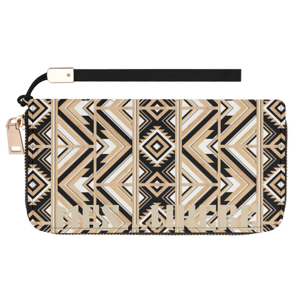 Clutch Leather Zipper Wallet