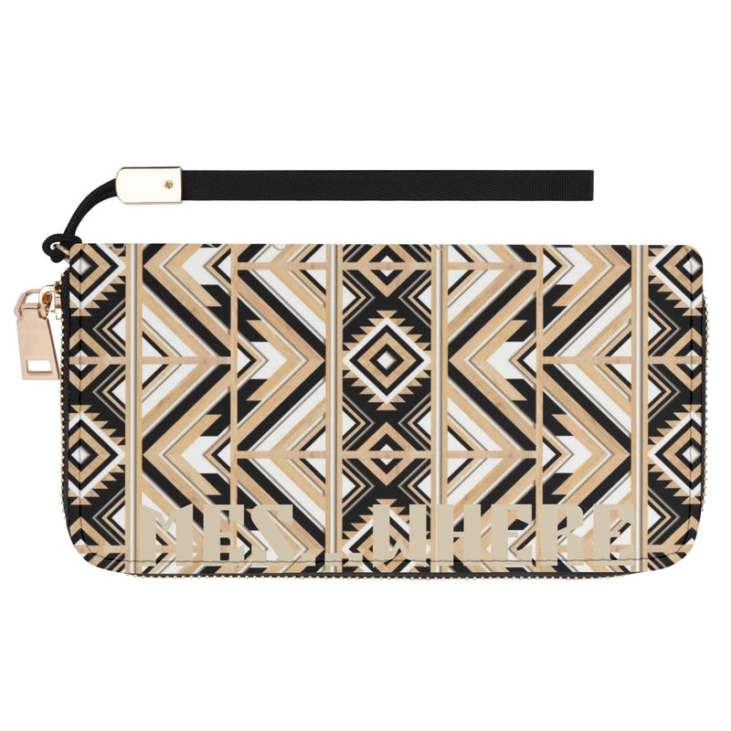 Clutch Leather Zipper Wallet