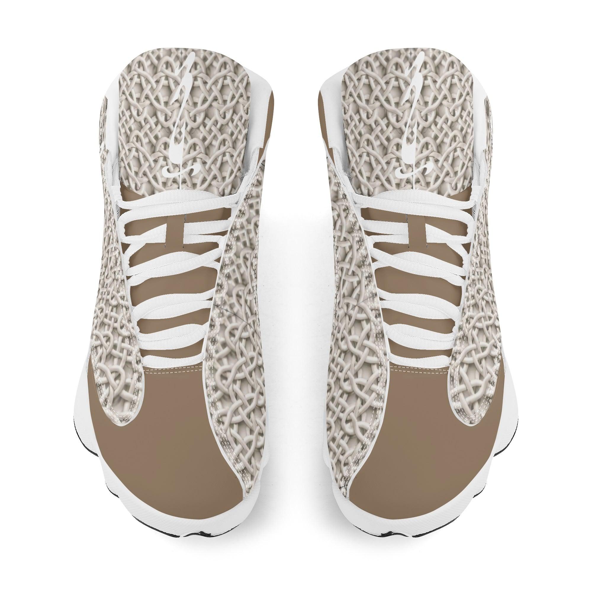 Men's Leather Printed Basketball Shoe - MES...Where