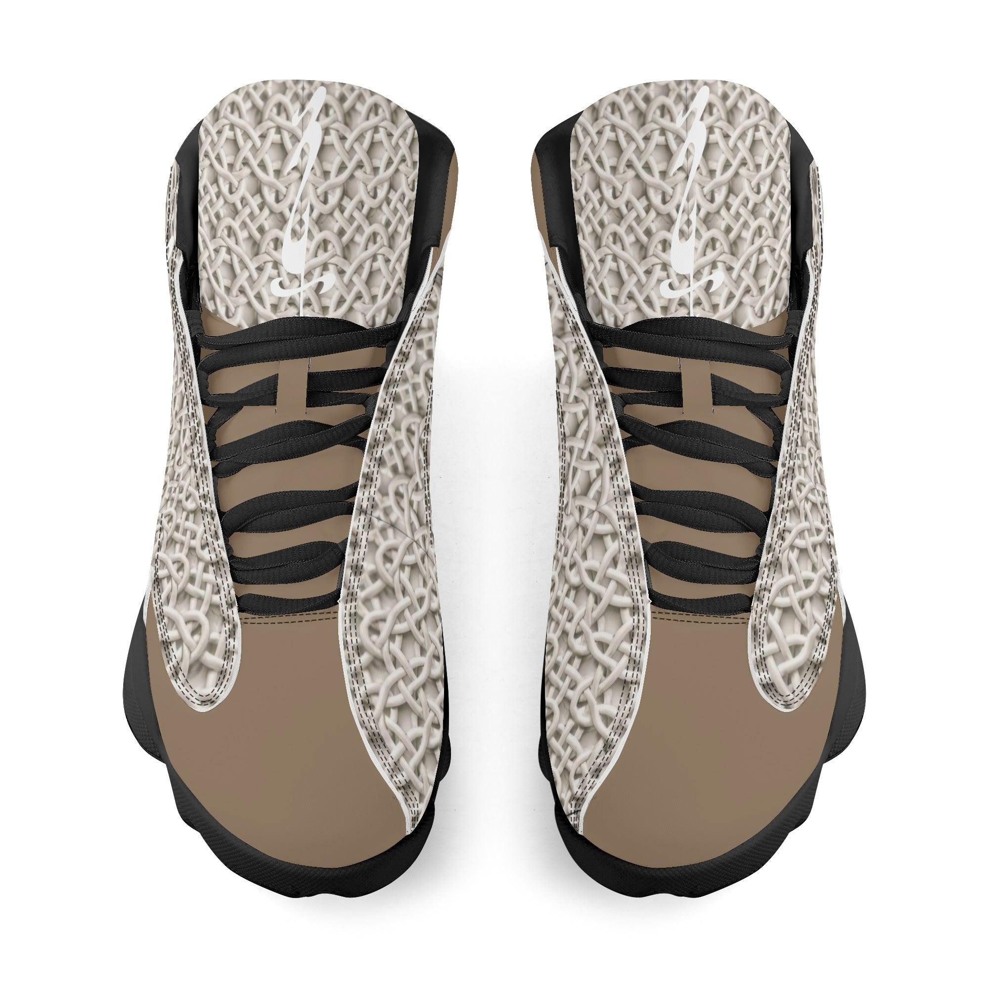 Men's Leather Printed Basketball Shoe - MES...Where