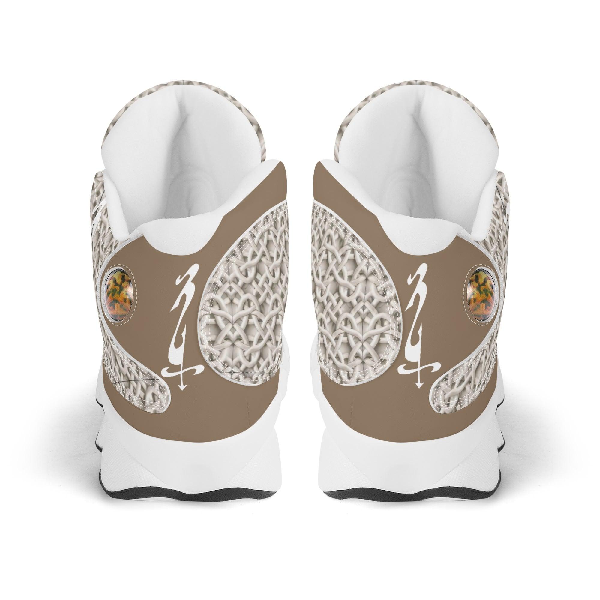 Men's Leather Printed Basketball Shoe - MES...Where