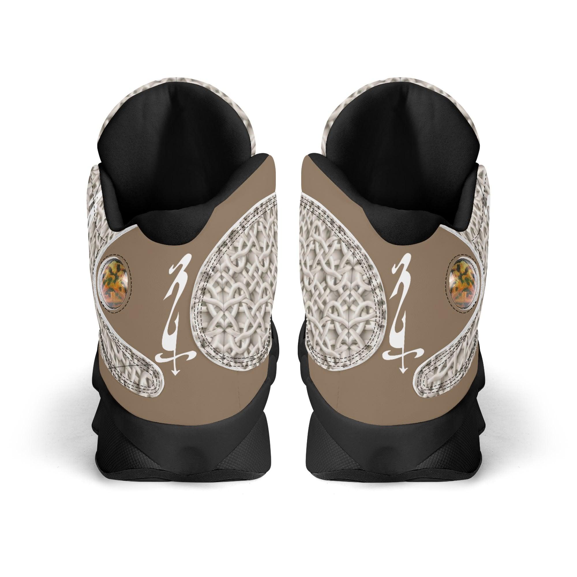 Men's Leather Printed Basketball Shoe - MES...Where