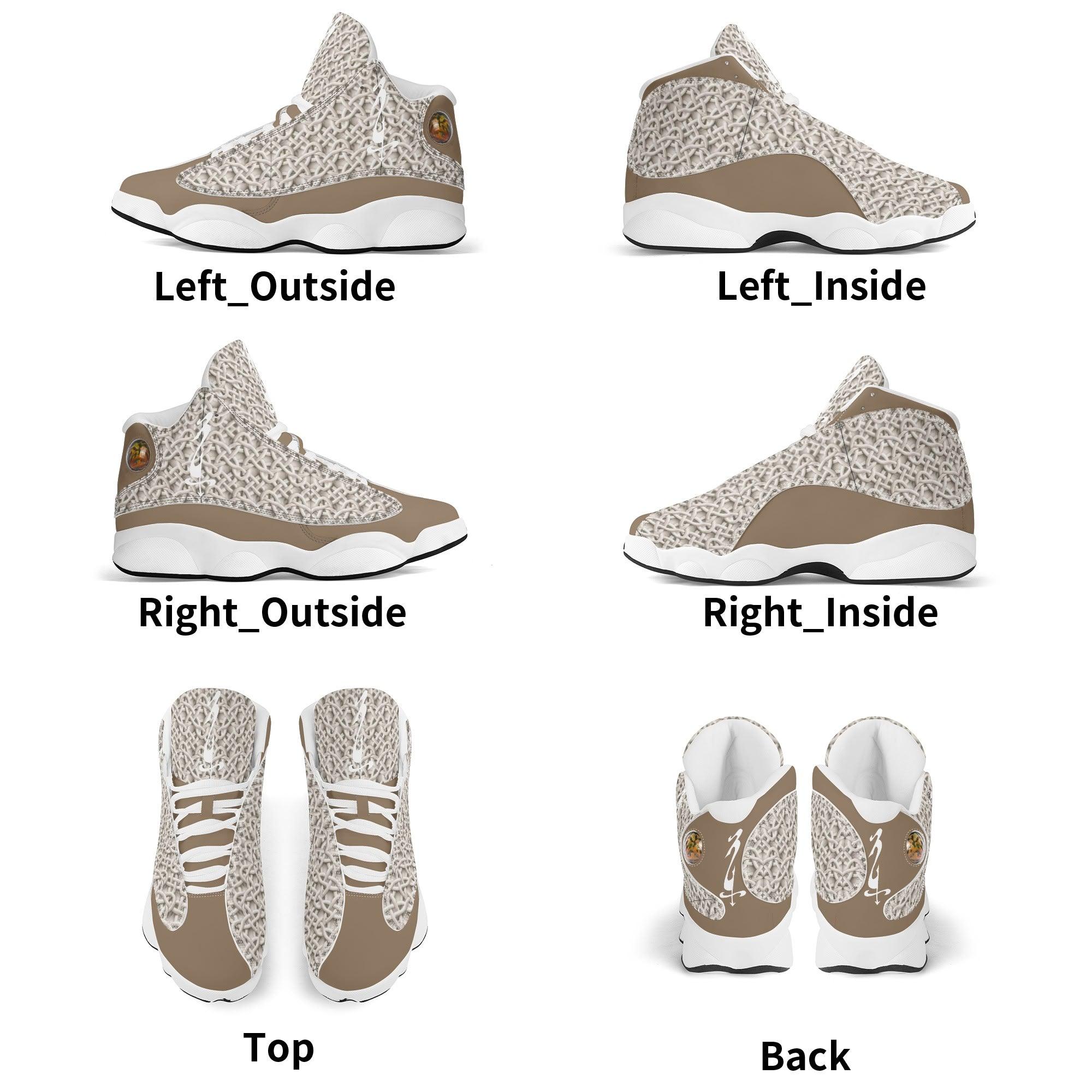 Men's Leather Printed Basketball Shoe - MES...Where