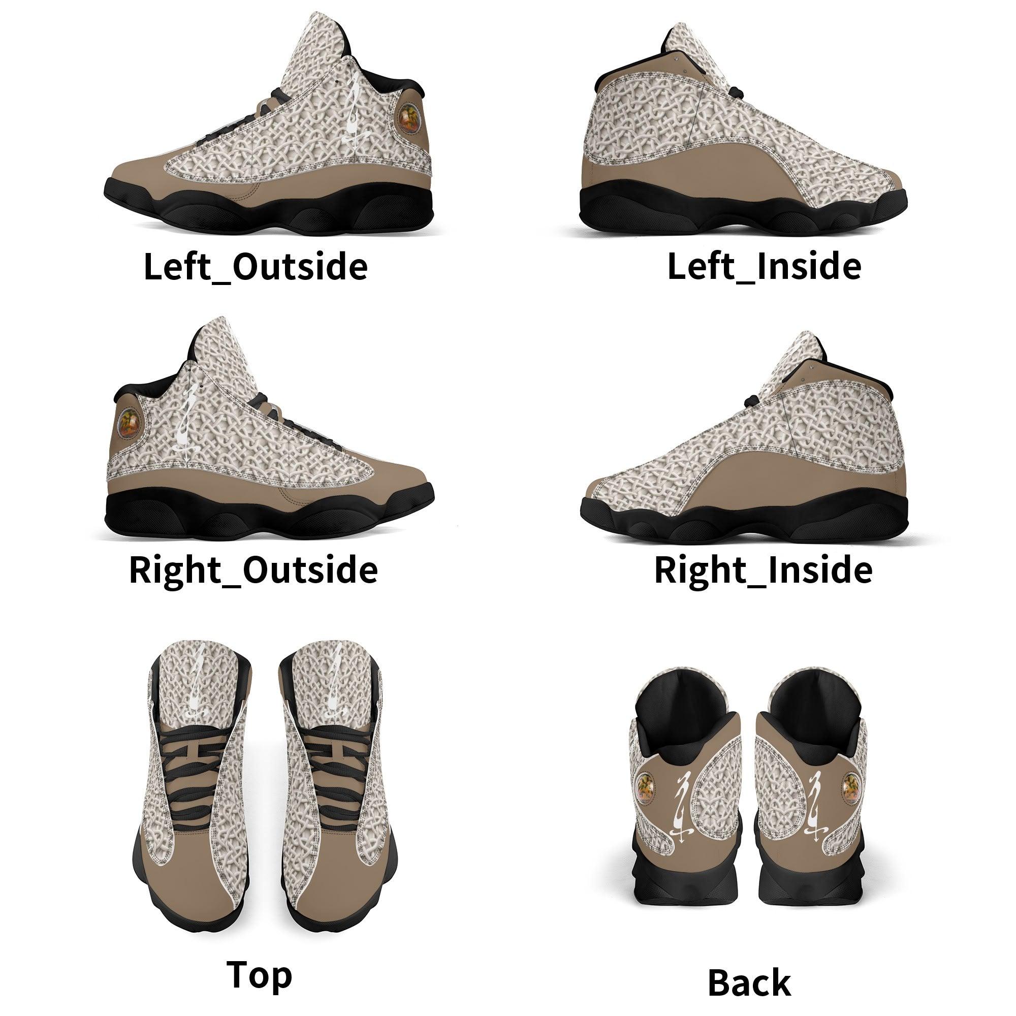 Men's Leather Printed Basketball Shoe - MES...Where