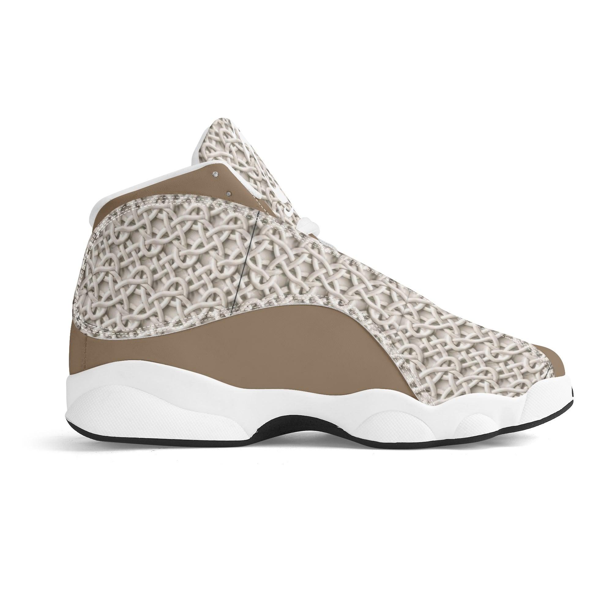 Men's Leather Printed Basketball Shoe - MES...Where
