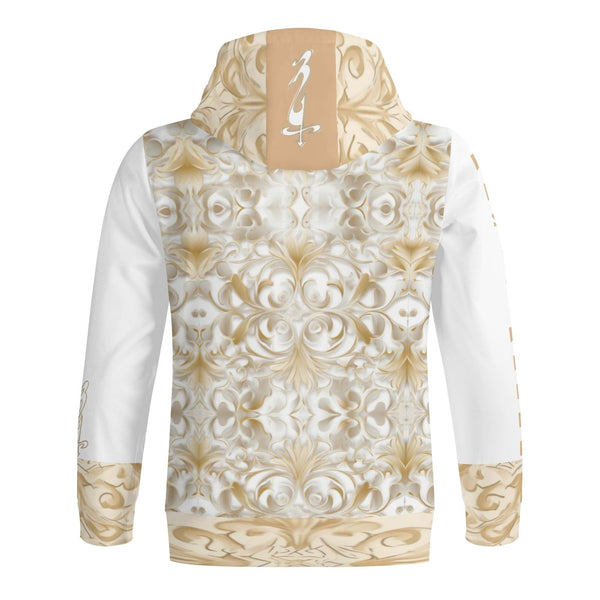 Women's Adult Full Zip Turtleneck Hoodie Streetwear
