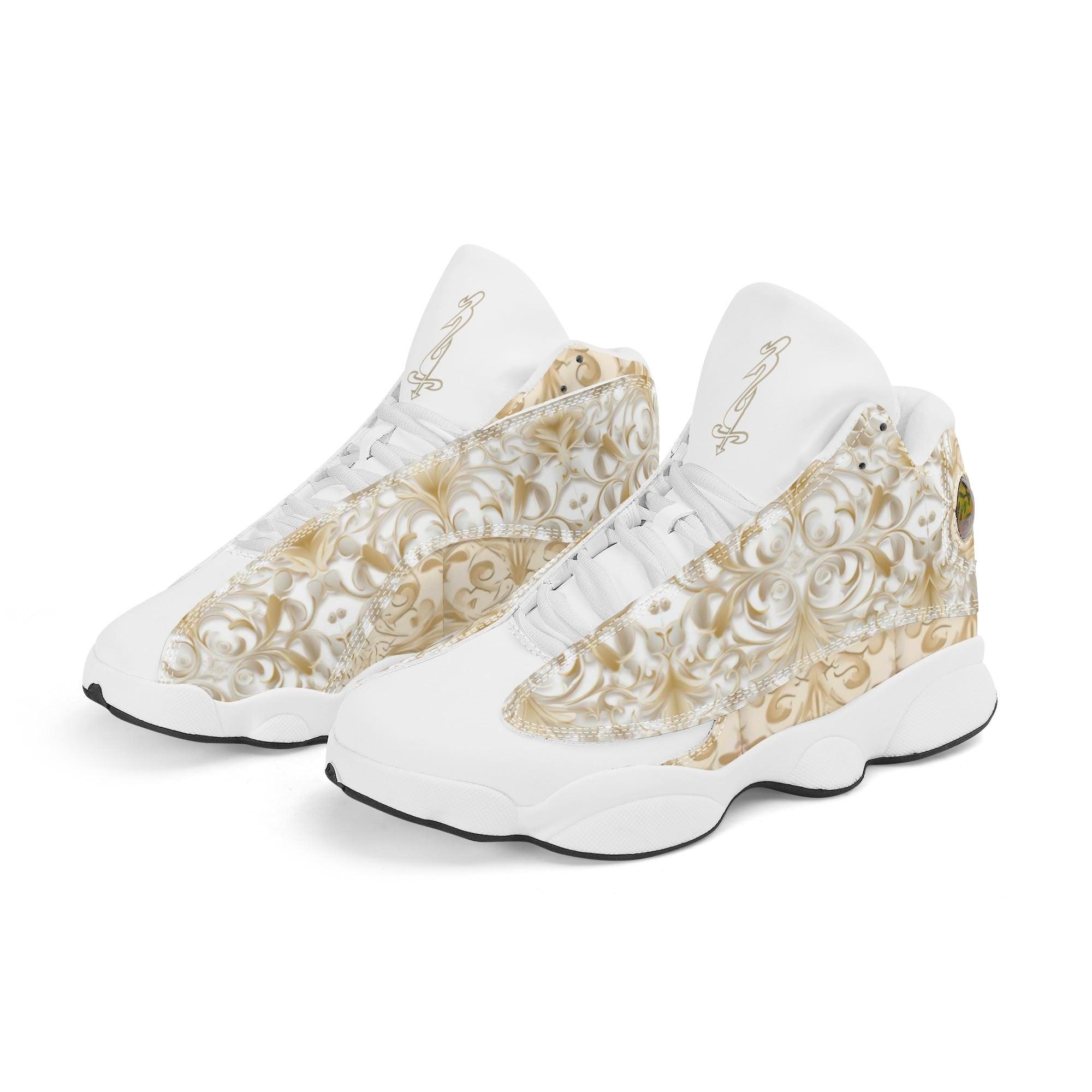 Men's Leather Printed Basketball Shoe - MES...Where