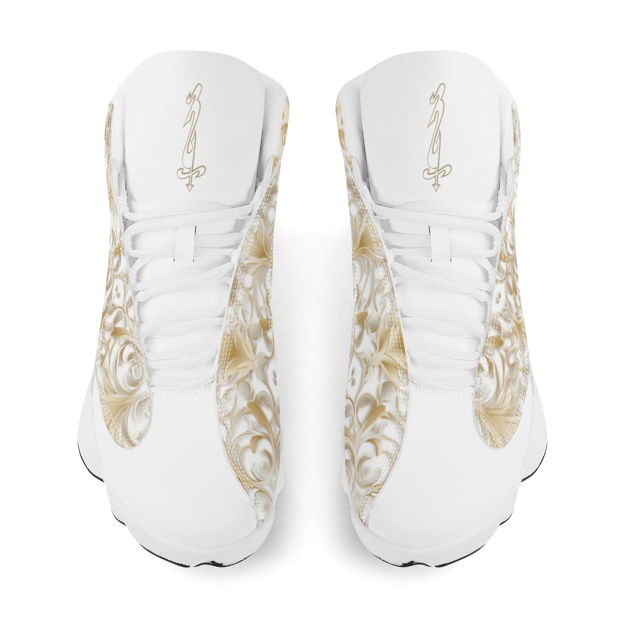 Men's Leather Printed Basketball Shoe - MES...Where