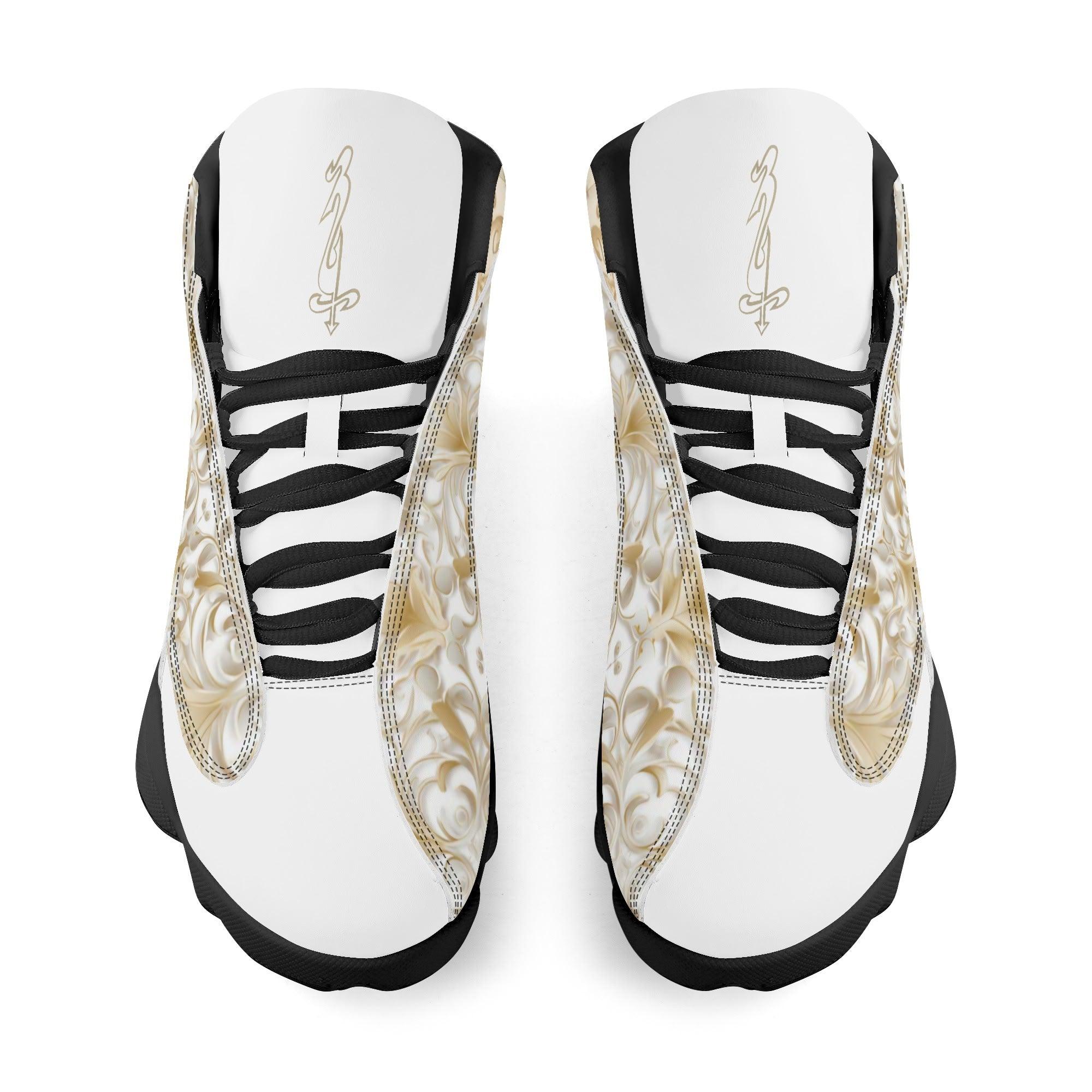 Men's Leather Printed Basketball Shoe - MES...Where