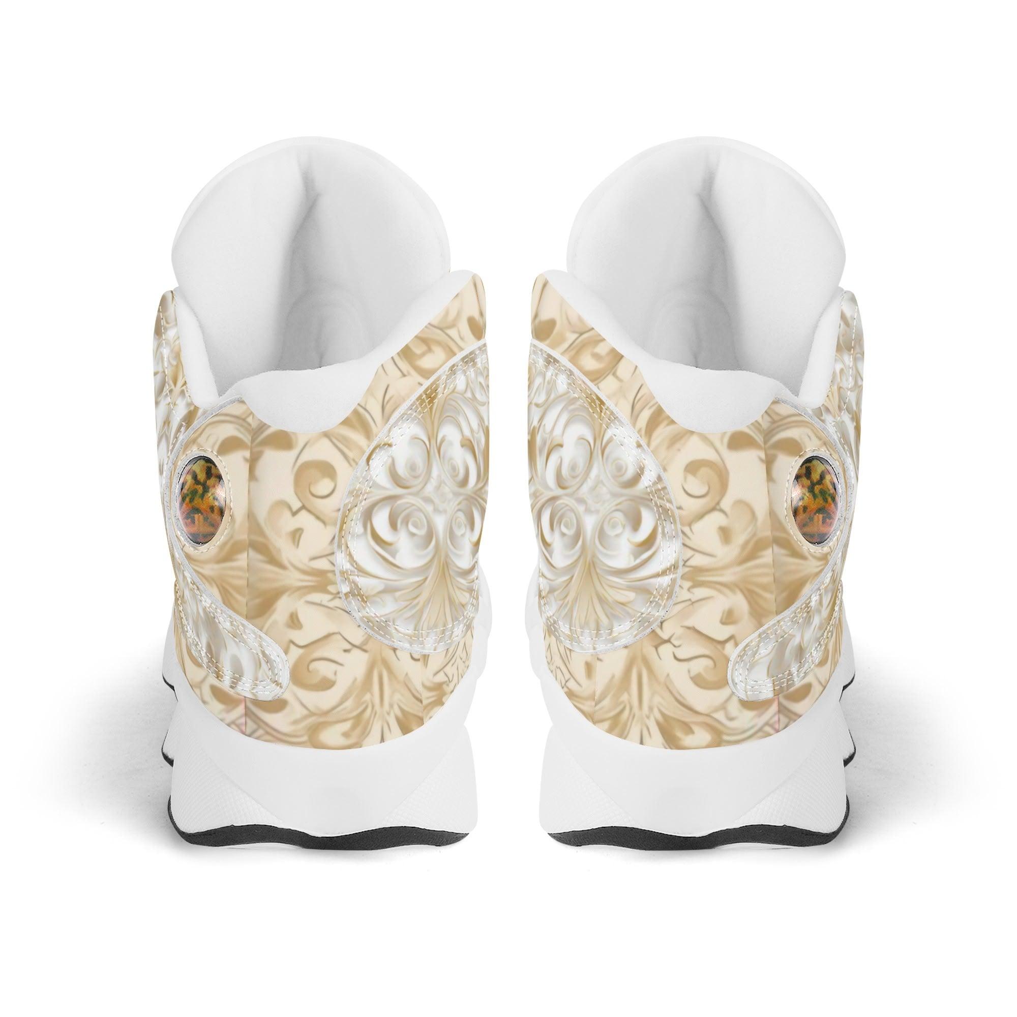 Men's Leather Printed Basketball Shoe - MES...Where
