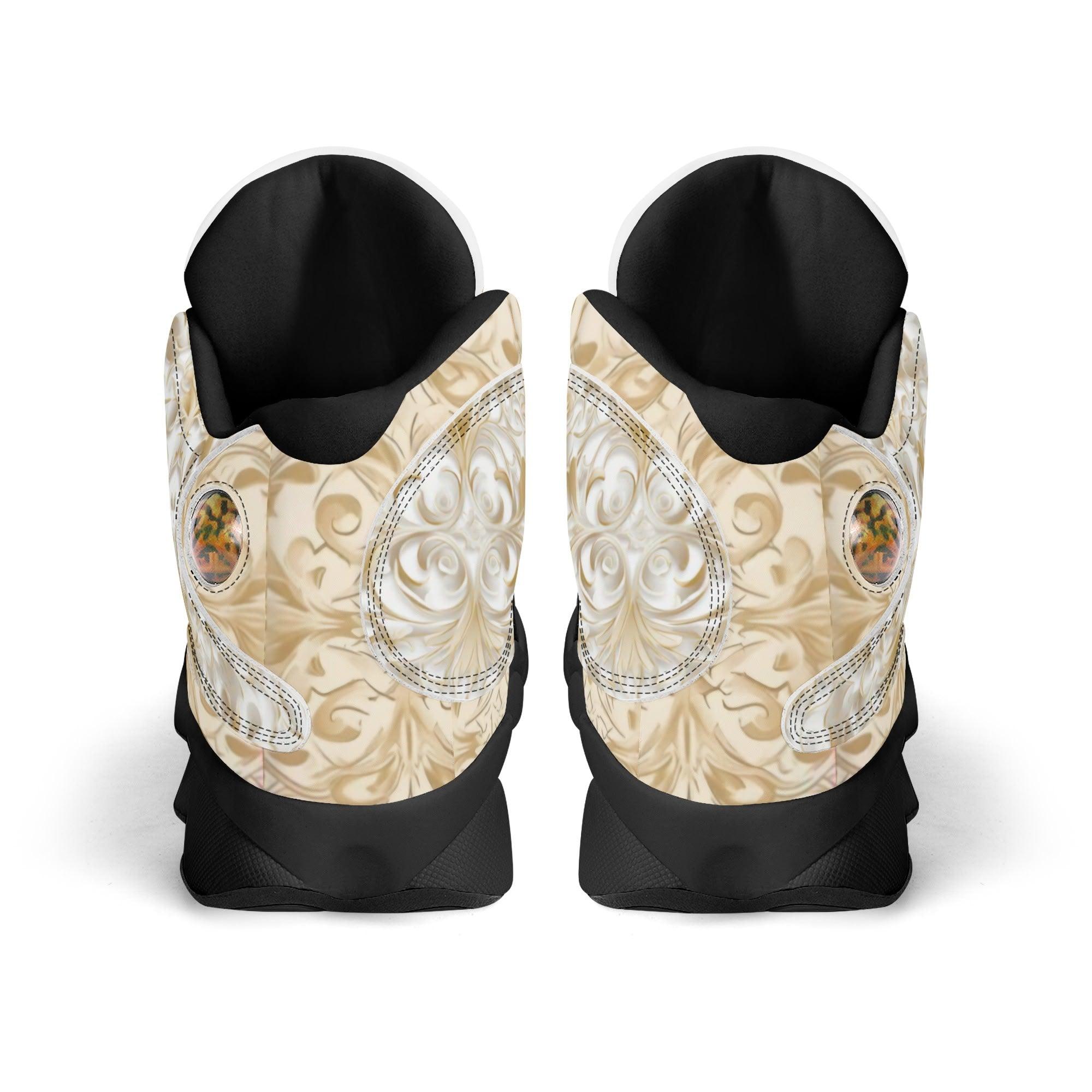 Men's Leather Printed Basketball Shoe - MES...Where