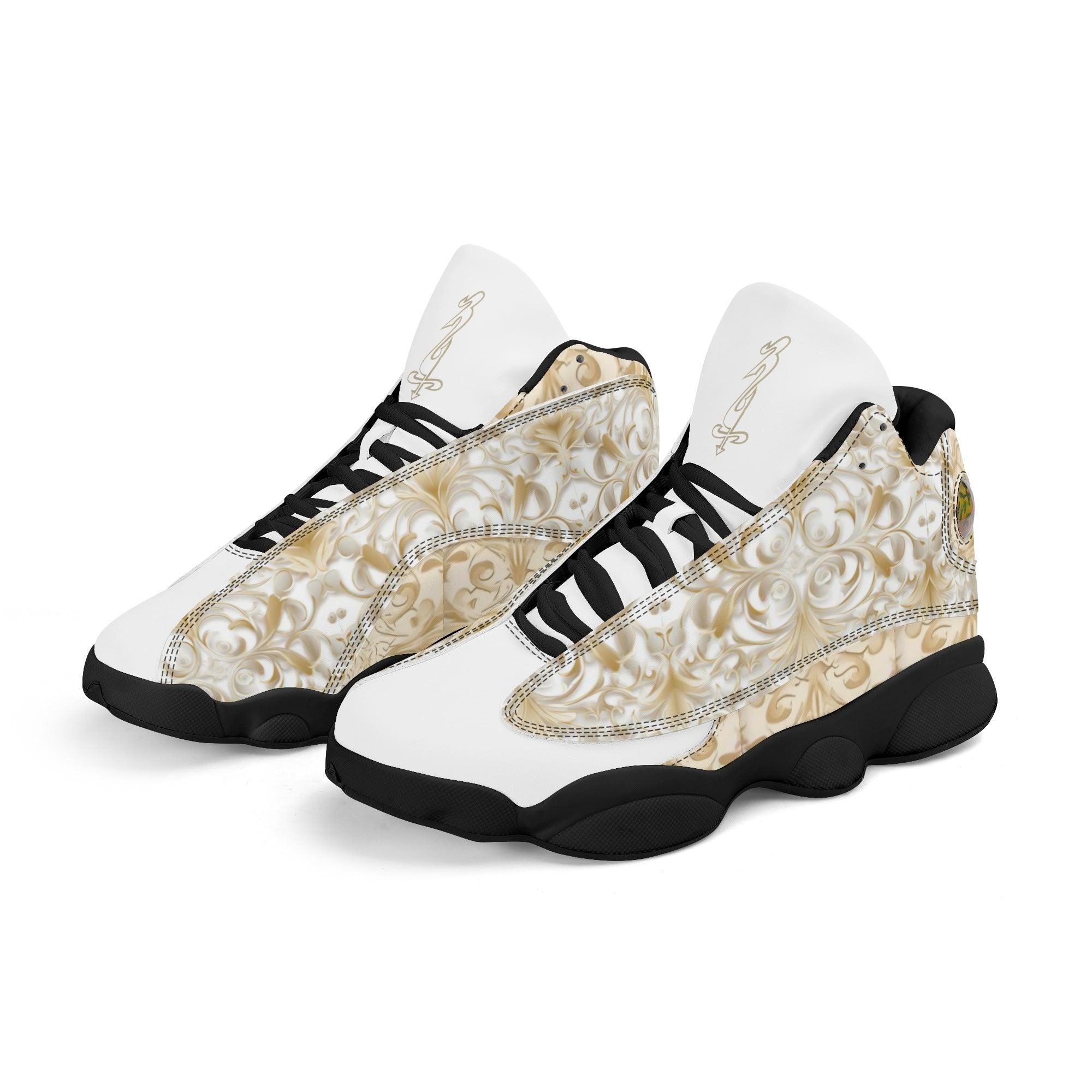 Men's Leather Printed Basketball Shoe - MES...Where