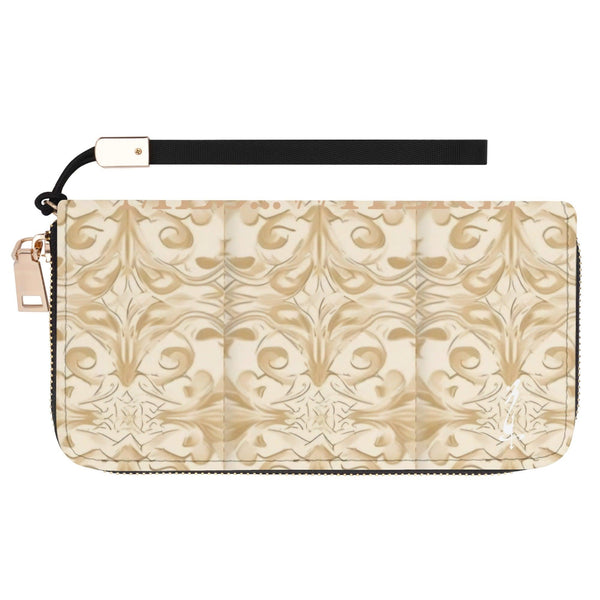 Clutch Leather Zipper Wallet