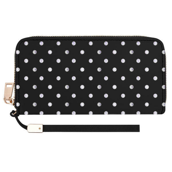Clutch Leather Zipper Wallet