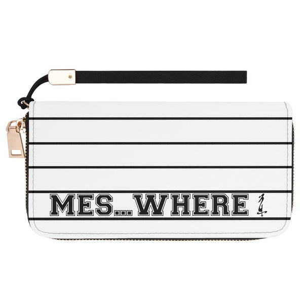 Clutch Leather Zipper Wallet