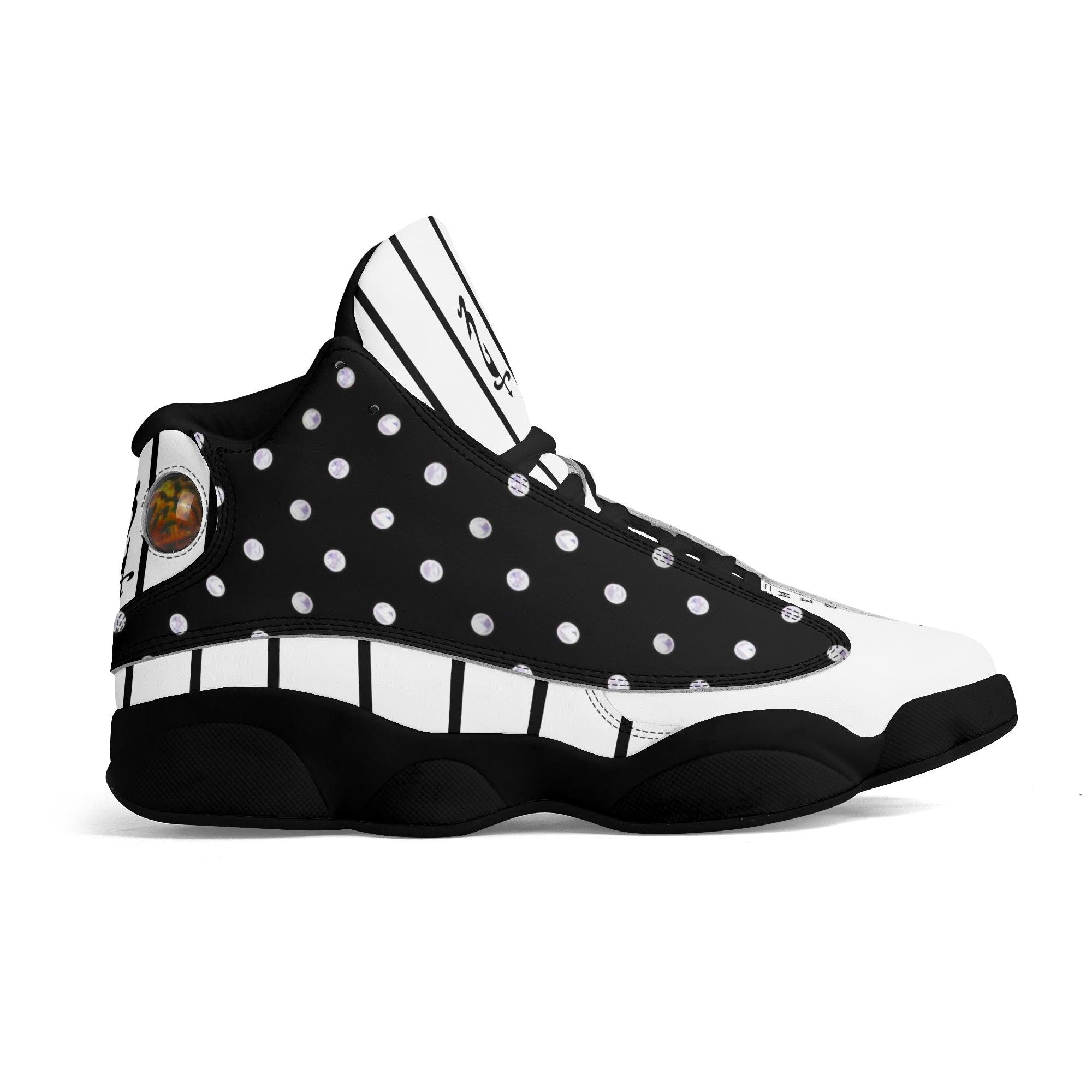 Men's Leather Printed Basketball Shoe - MES...Where