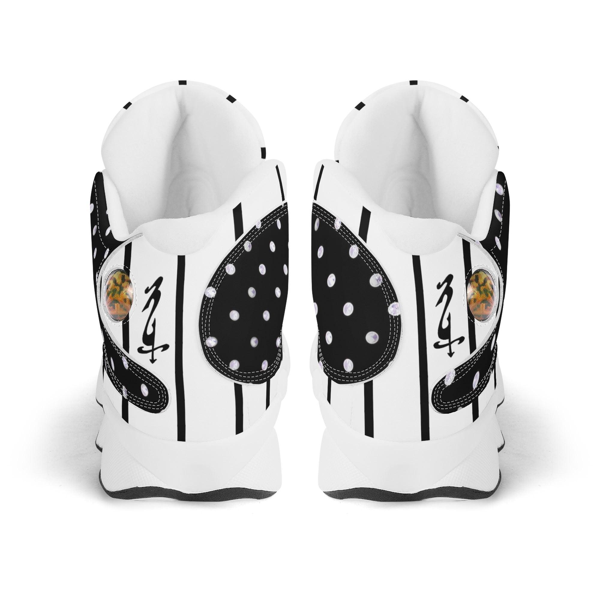 Men's Leather Printed Basketball Shoe - MES...Where
