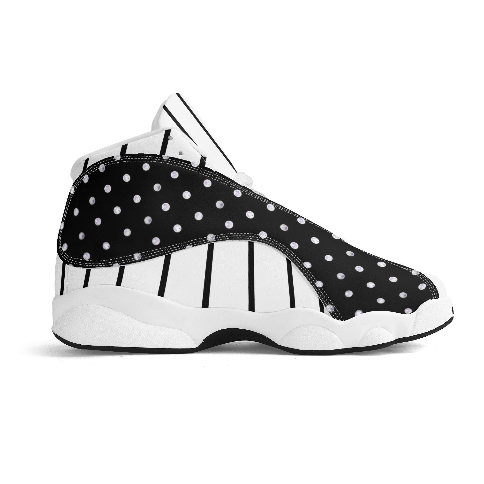 Men's Leather Printed Basketball Shoe - MES...Where