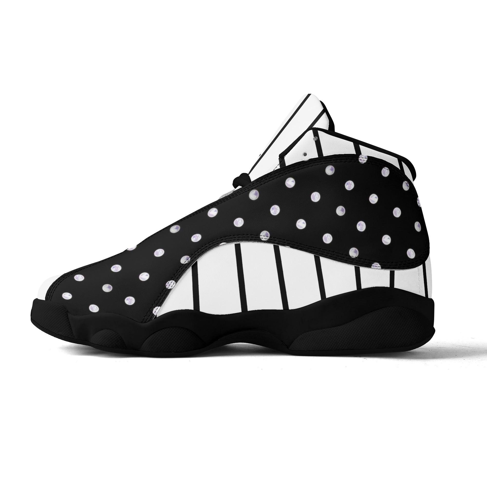 Men's Leather Printed Basketball Shoe - MES...Where
