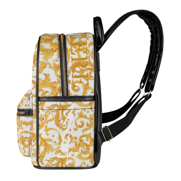 Women's Casual Leather Backpack