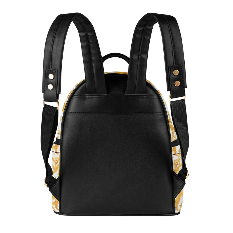 Women's Casual Leather Backpack