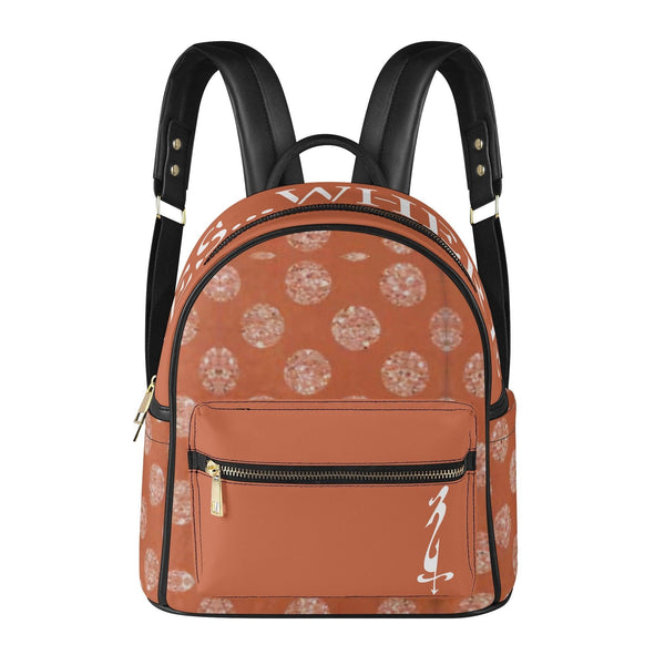 Women's Casual Leather Backpack