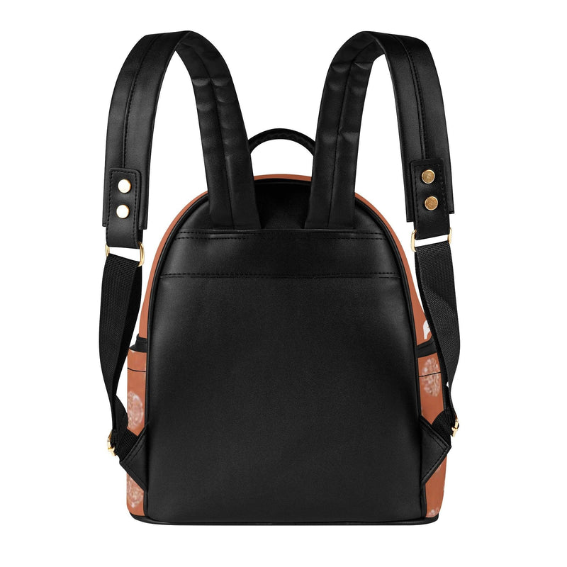 Women's Casual Leather Backpack