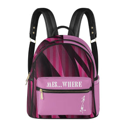 Women's Casual Leather Backpack