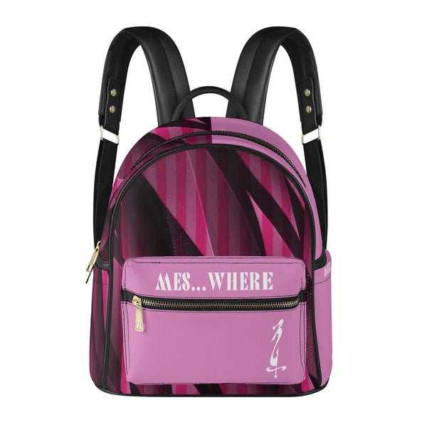 Women's Casual Leather Backpack