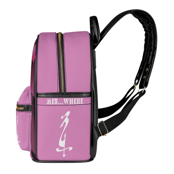 Women's Casual Leather Backpack