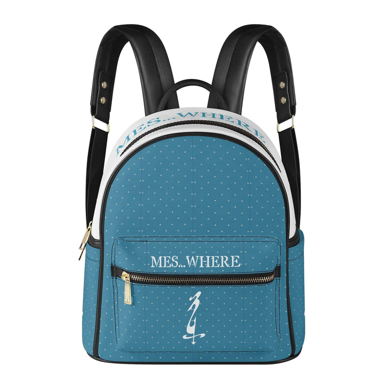 Women's Casual Leather Backpack