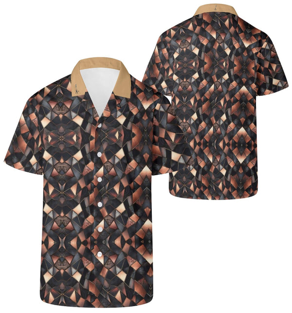 Men's Short Sleeve Button Down Shirt