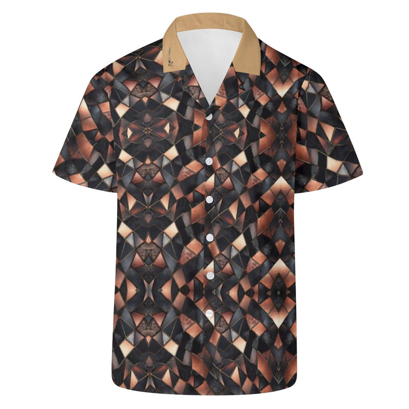 Men's Short Sleeve Button Down Shirt