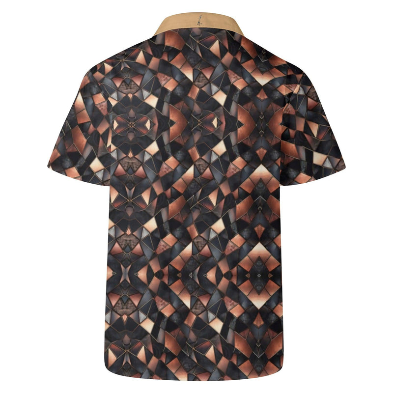 Men's Short Sleeve Button Down Shirt