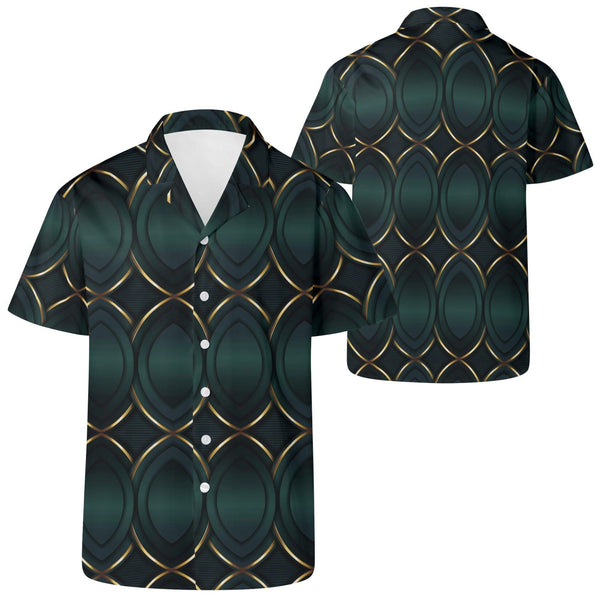 Men's Short Sleeve Button Down Shirt