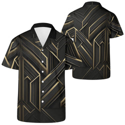 Men's Short Sleeve Button Down Shirt
