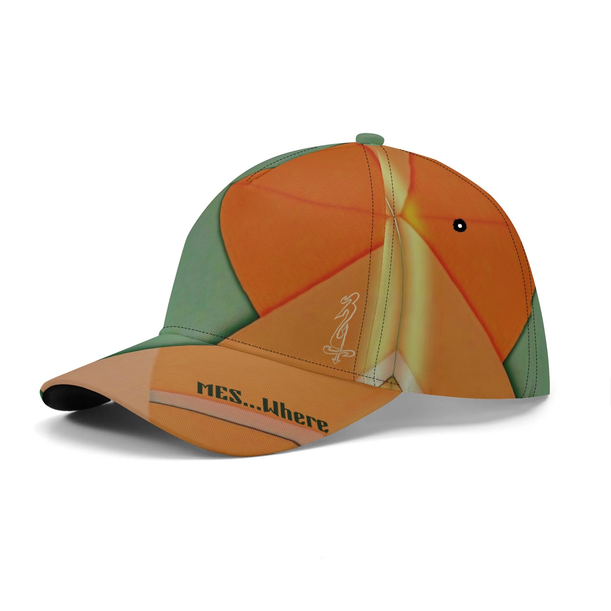 Womens Printed Baseball Cap - MES...Where