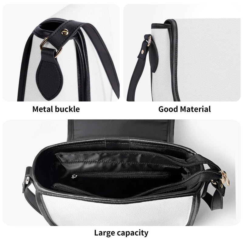 Women's Leather Saddle Bag