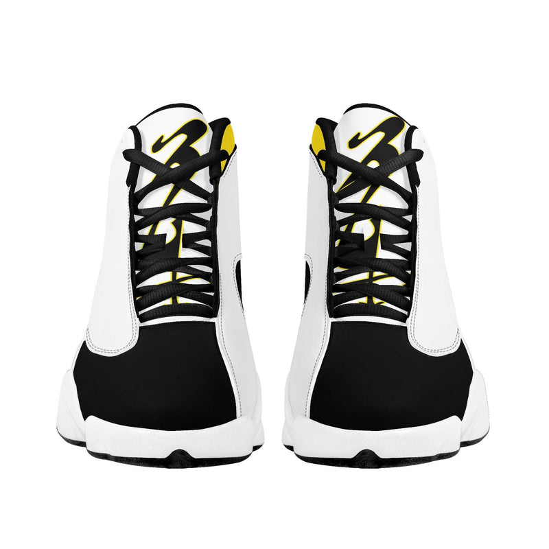 MES...Where (Golden) ~ Men's White Soles Basketball Shoes
